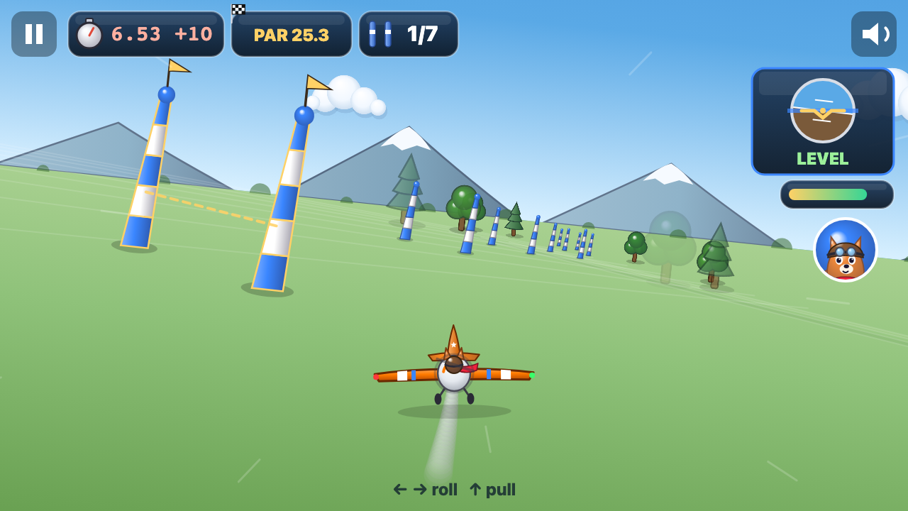 Air Race: In play