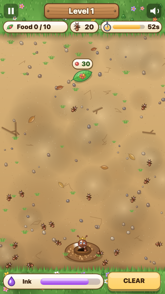 Senderos de Hormigas: Partida