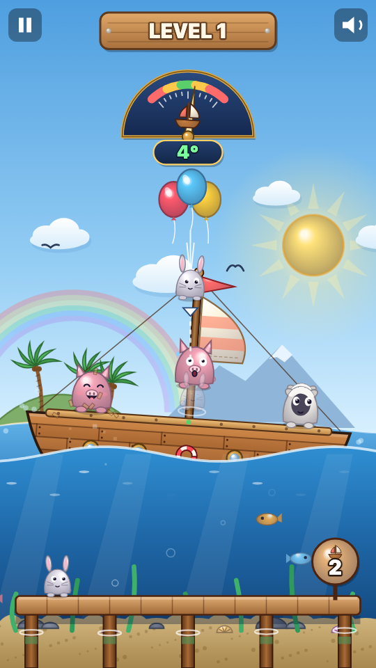 Ark in Balans: Tijdens het spel