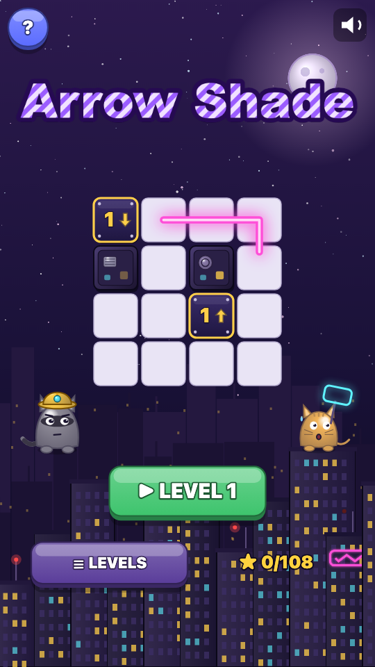 Arrow Shade: Choose a level