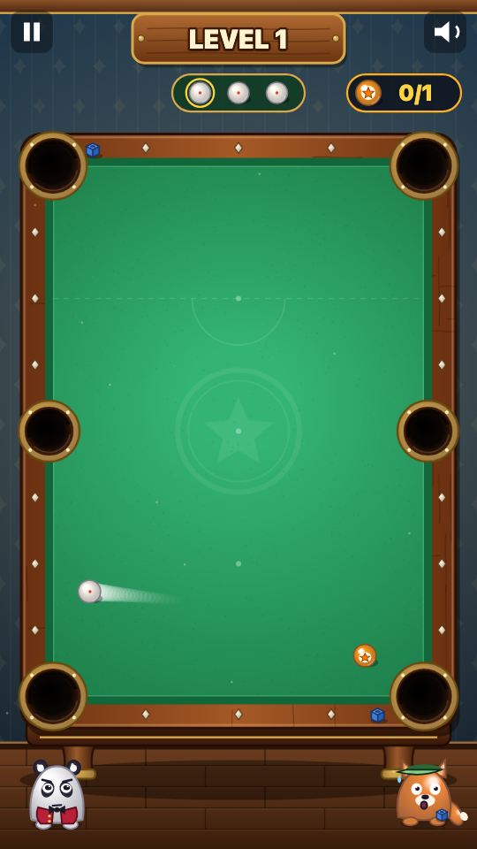 Bandenstoß: Im Spiel
