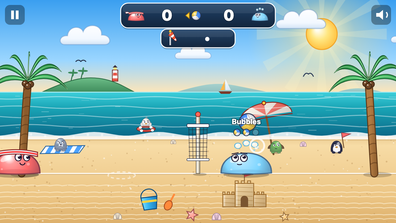 Beachvolley: Im Spiel