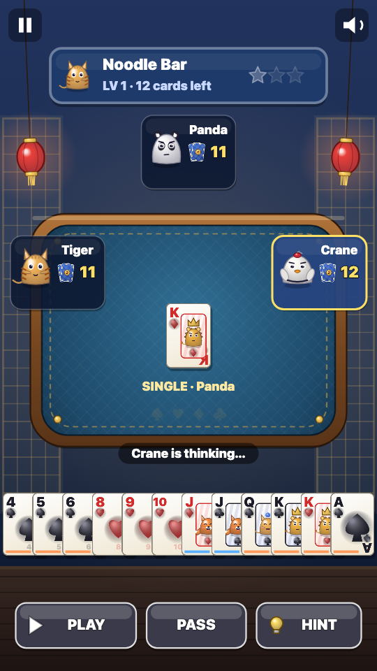 Big Two: In gioco