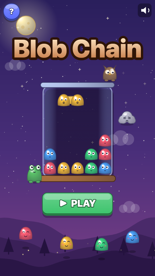 Blob Chain: Choose a level