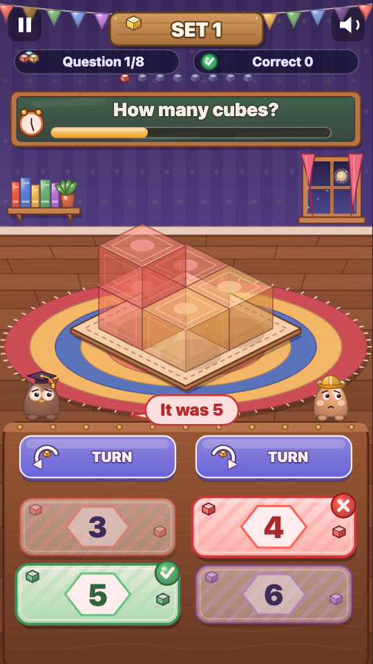 Conta Cubi: In gioco