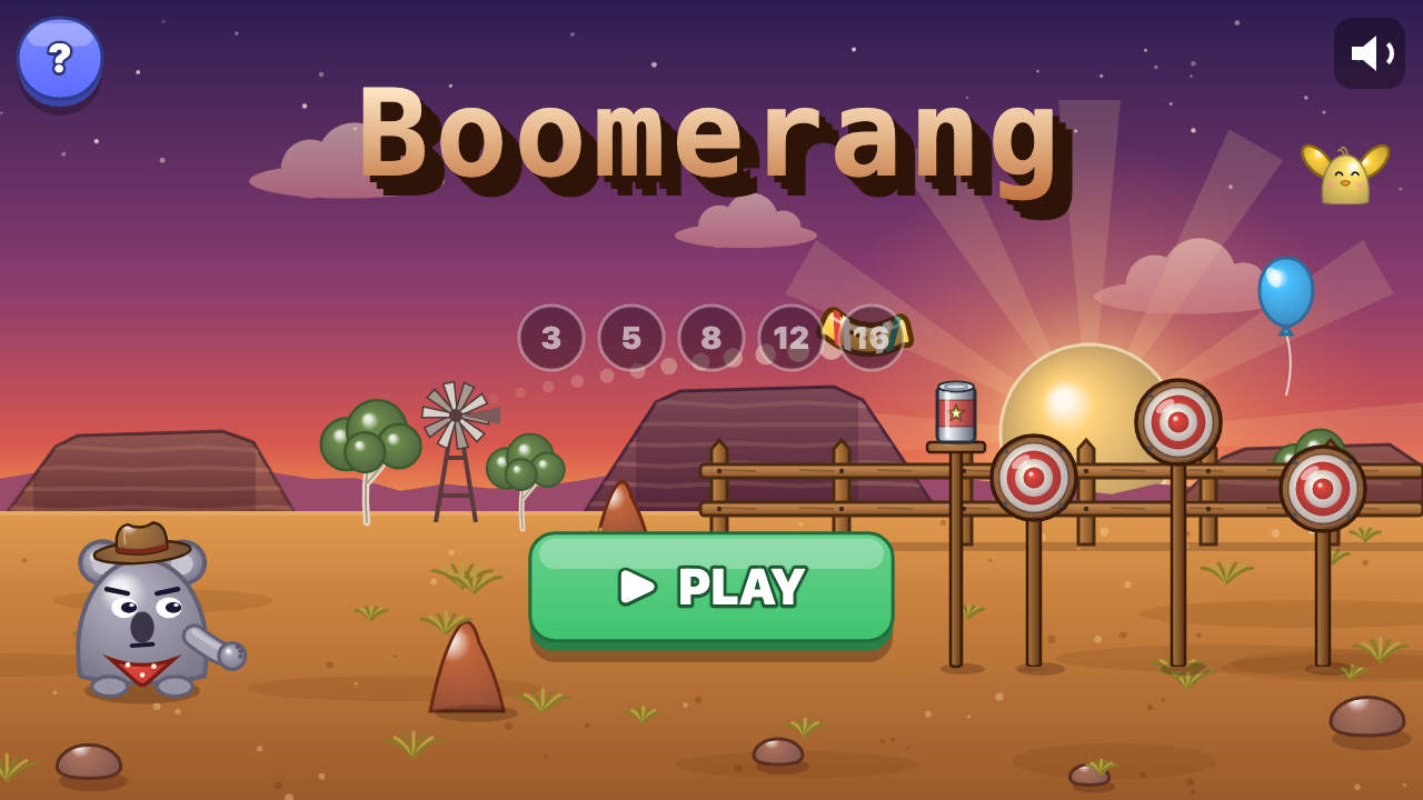 Boomerang: Scegli un livello