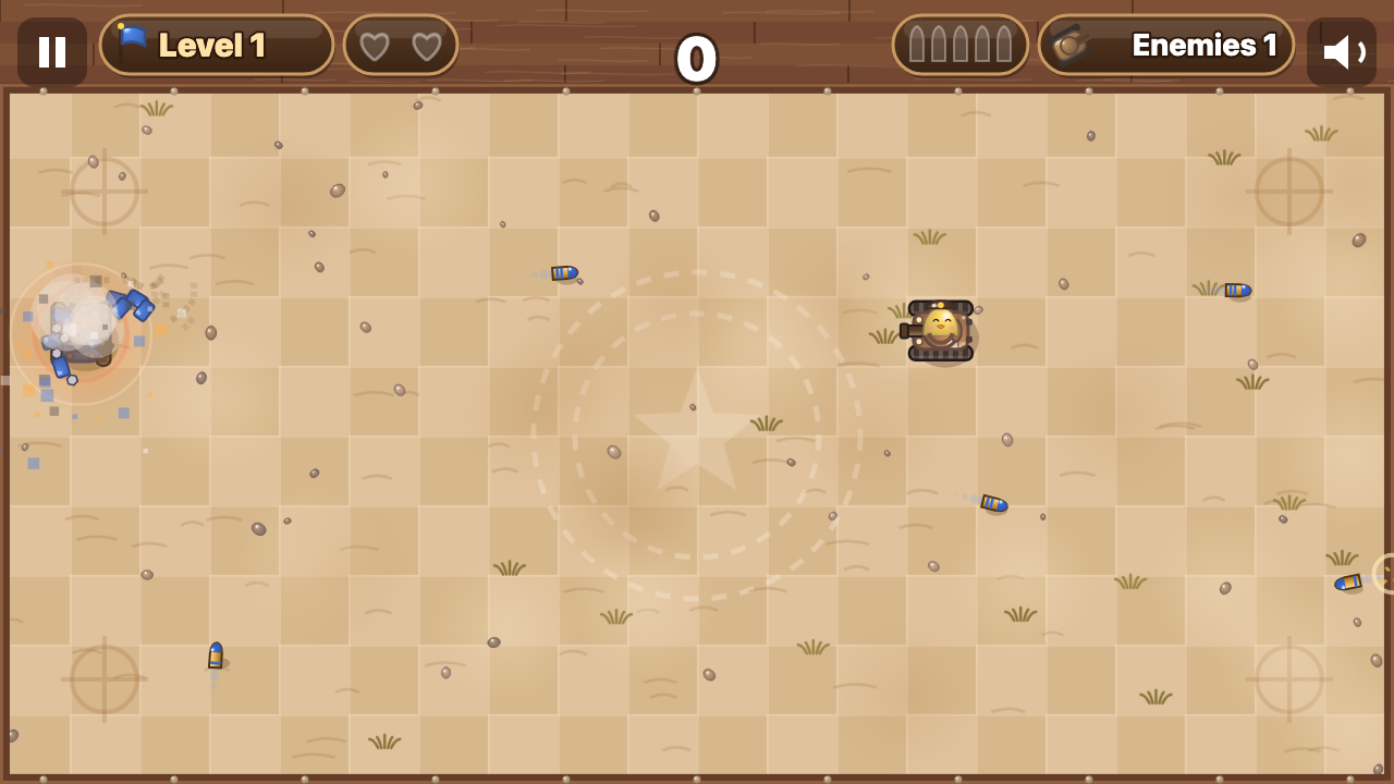 Tanks Rebond: En jeu