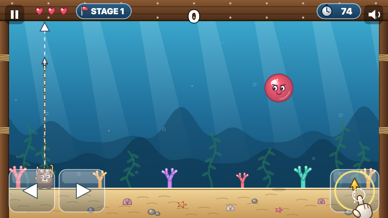 Bubble Harpoon: In play