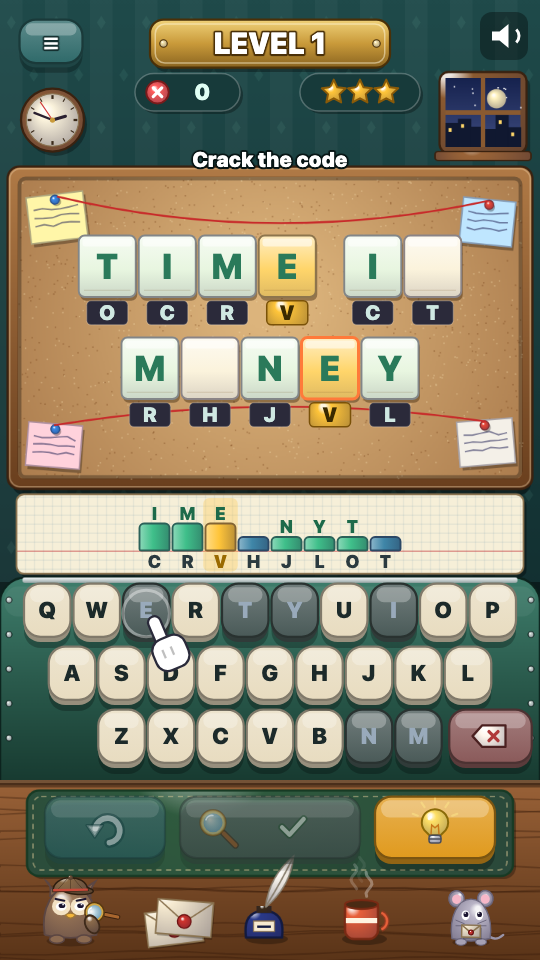Codice Infranto: In gioco