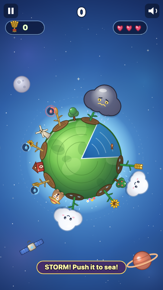 คนเลี้ยงเมฆ: ระหว่างเล่น