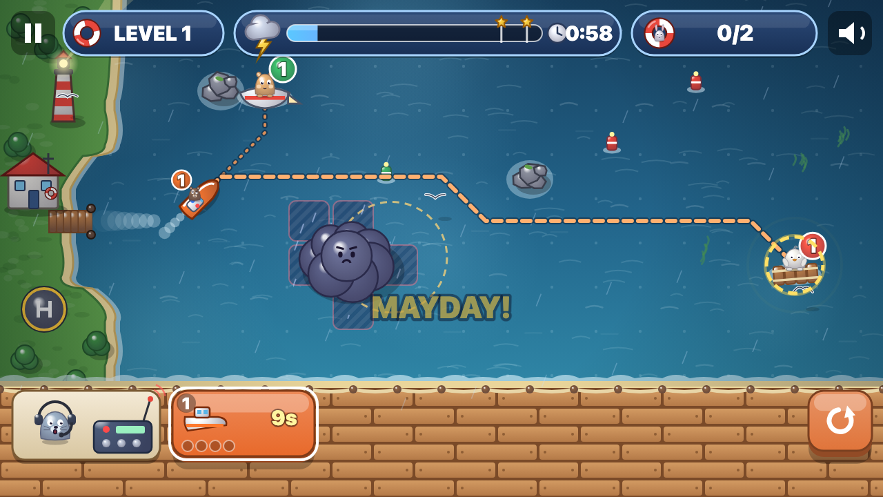 Coast Rescue: In play