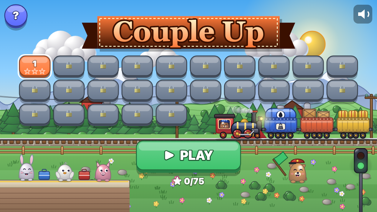 Couple Up: Choose a level