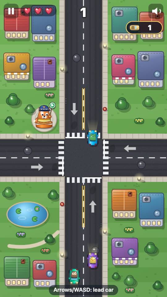 Crossing Control: In play