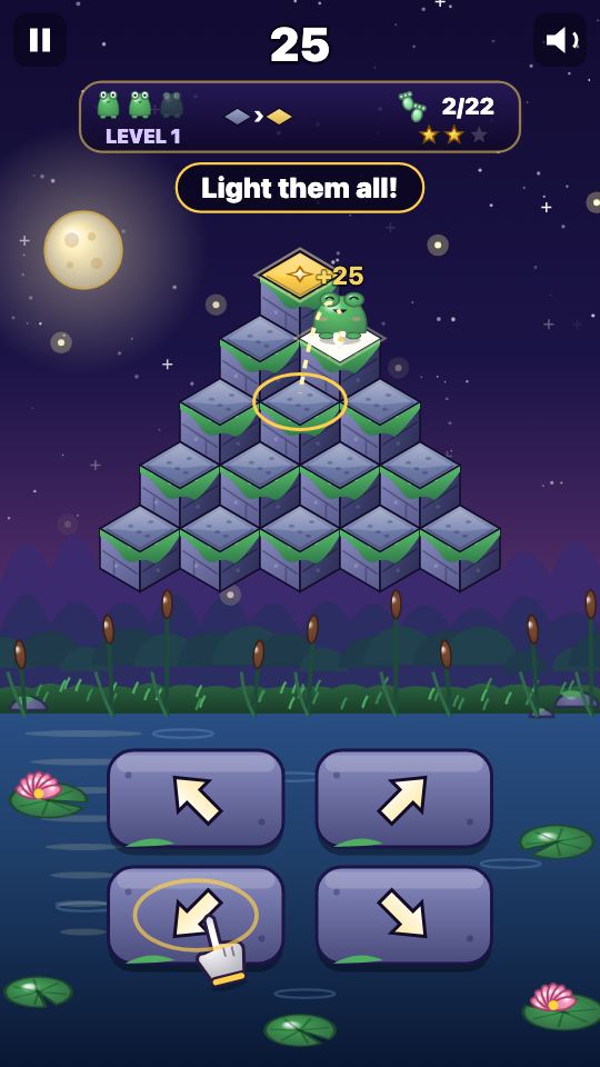 Salta Cubi: In gioco