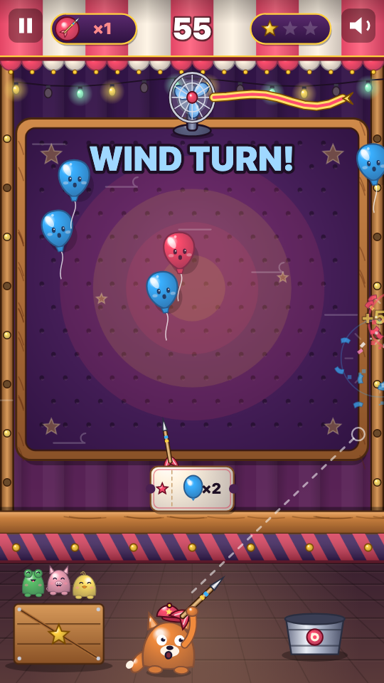 Dart Balon: Saat bermain