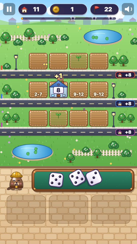 Città dei Dadi: In gioco
