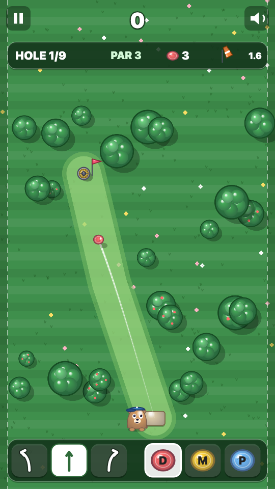 Disc Golf: Partida