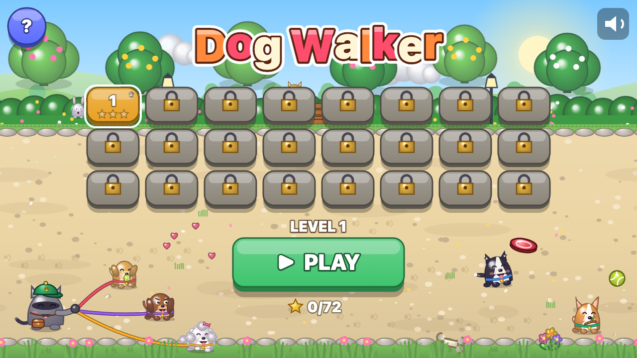 Dog Sitter: Scegli un livello