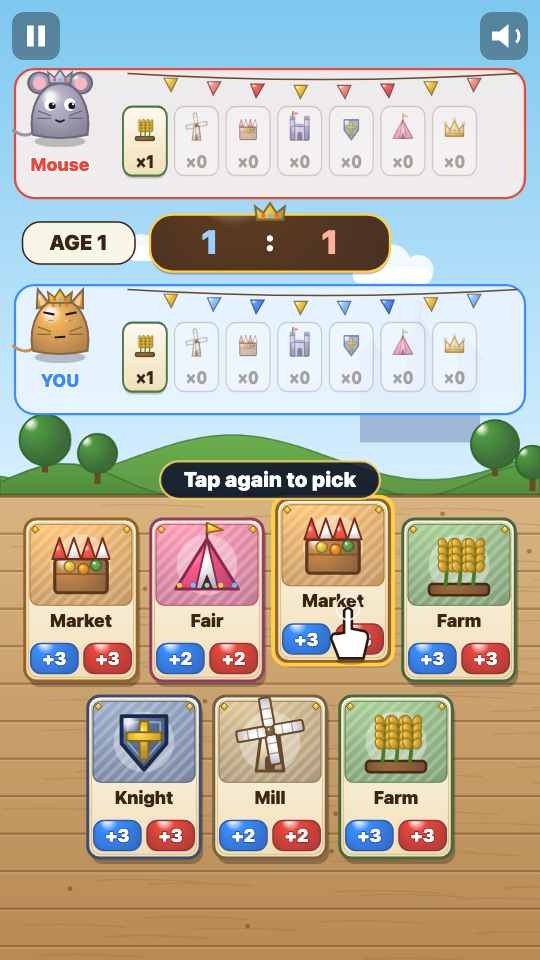 Draft Kingdom: In play