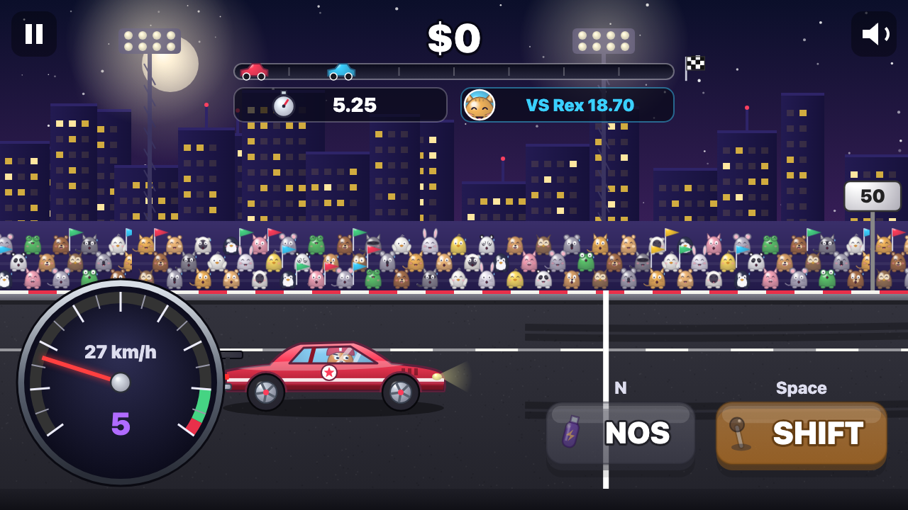 Drag Shift: In play