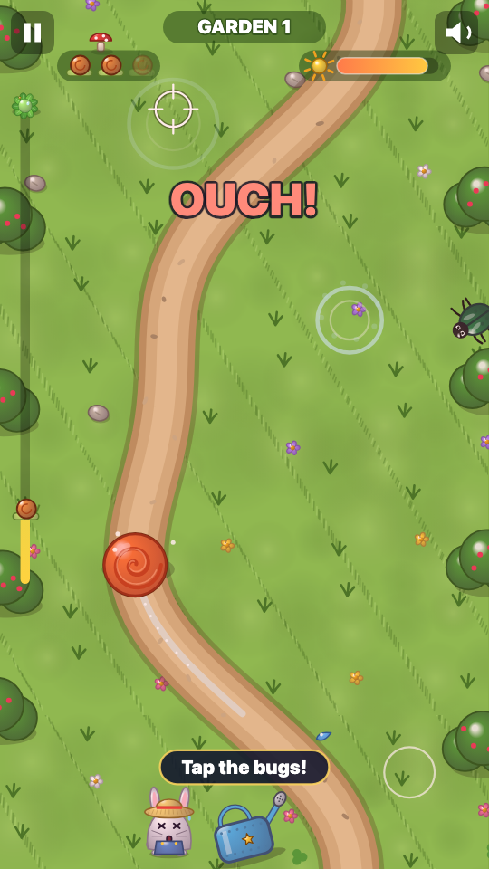 Escort Snail: In play