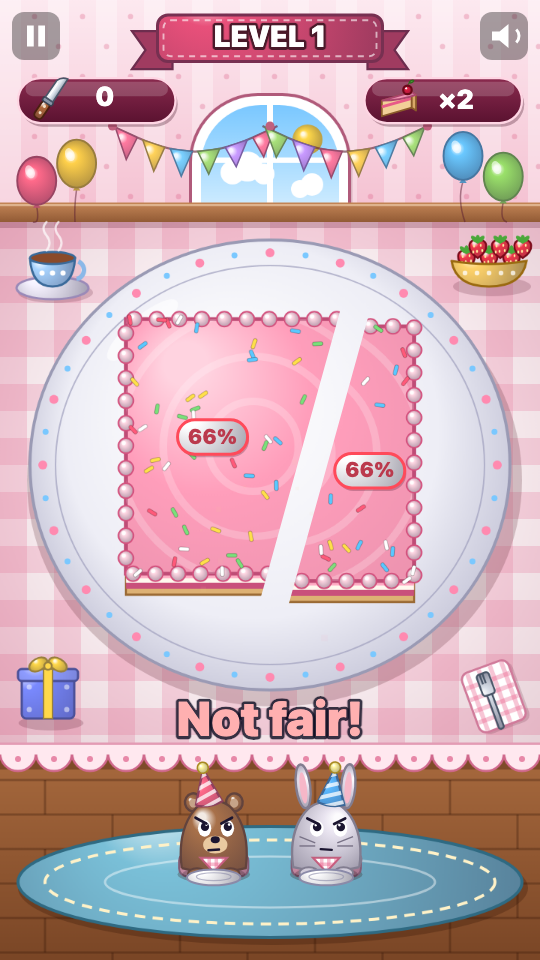Fatia Justa: Jogando
