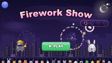 Feuerwerk-Show