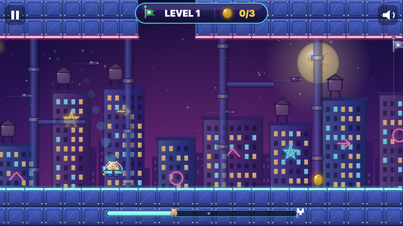 Flip Runner: In play