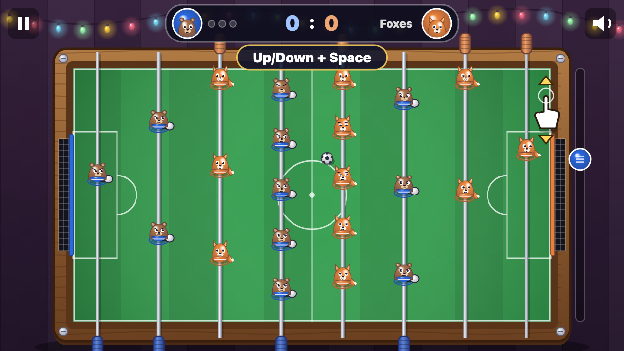 Calcio Balilla: In gioco