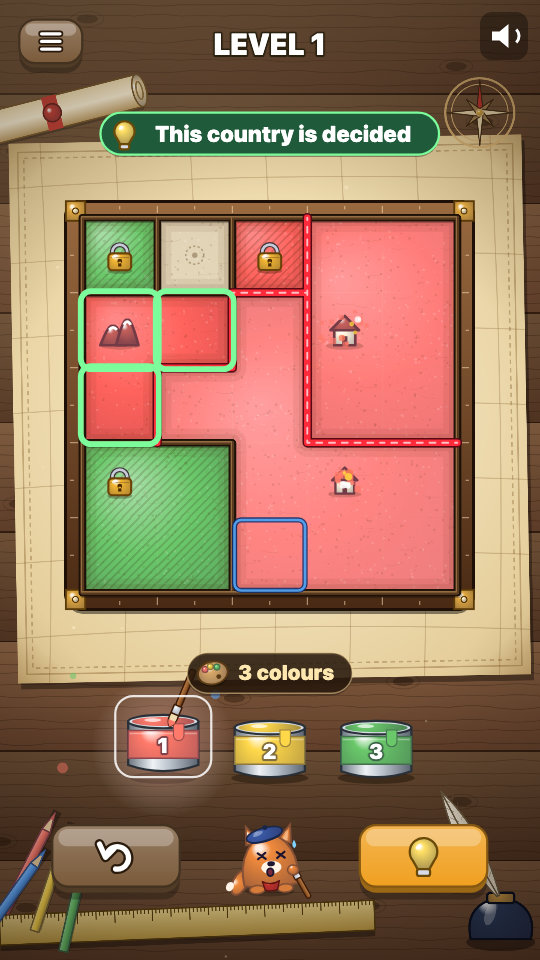 Four Colors: In play