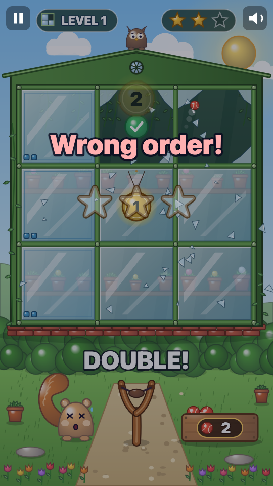 Glasbreker: Tijdens het spel