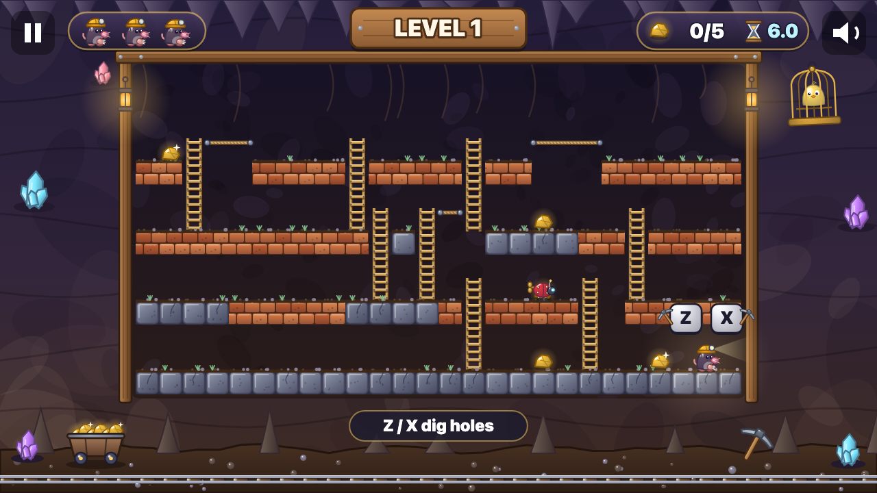 Bau-Gold: In gioco