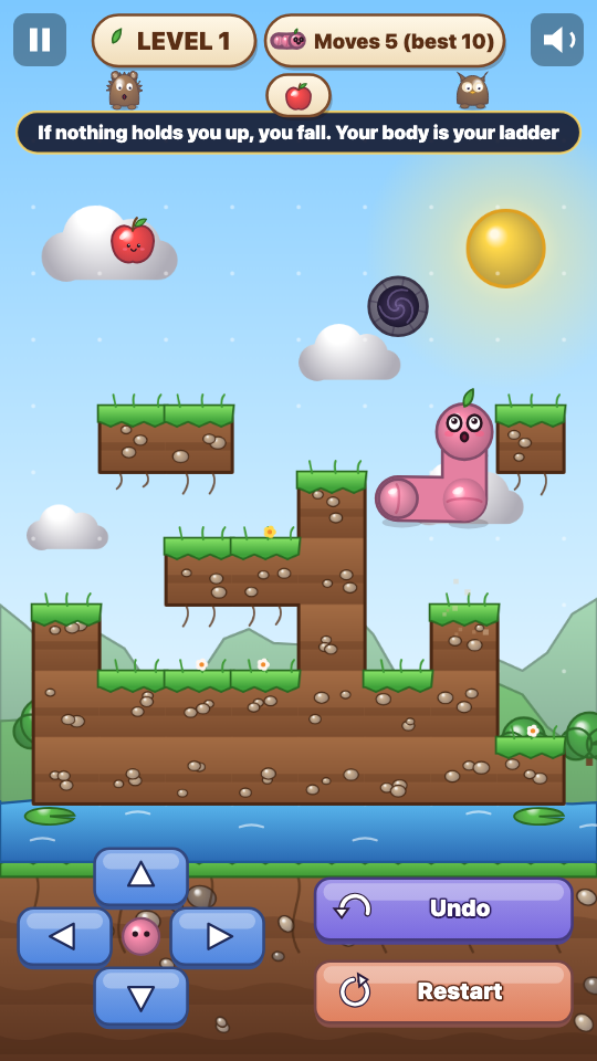 Verme Gravità: In gioco