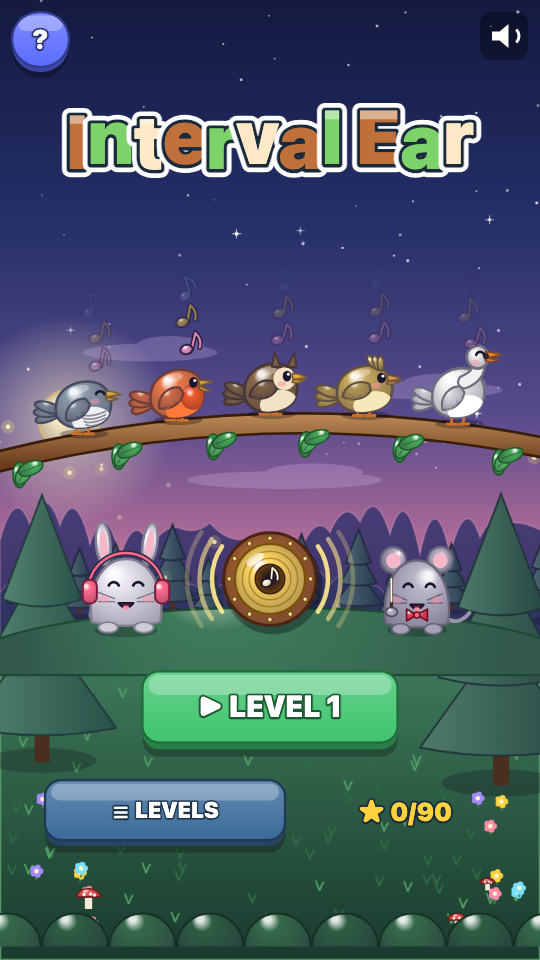 Interval Ear: Choose a level