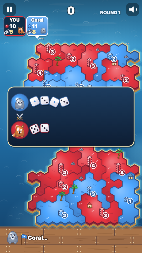 Island Conquest: In play
