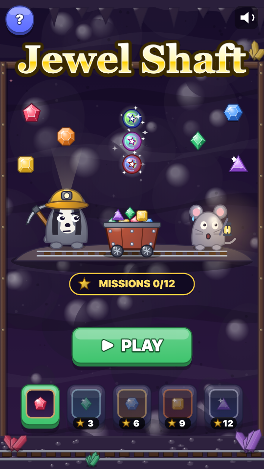 Jewel Shaft: Choose a level