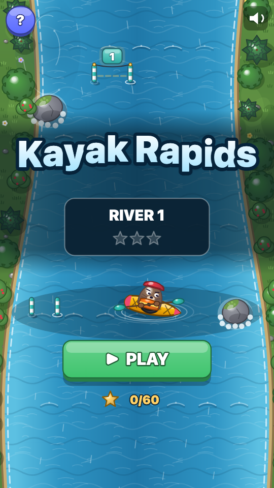 Thuyền Kayak Ghềnh Thác: Chọn màn