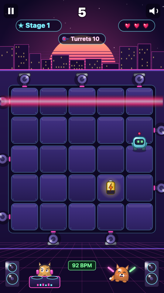 Laser Grid: In play