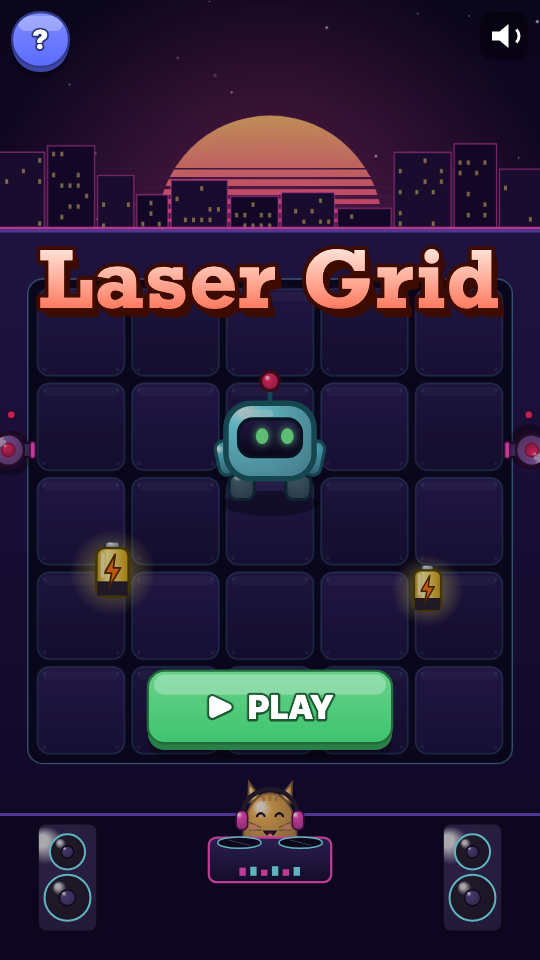 Laser Grid: Choose a level