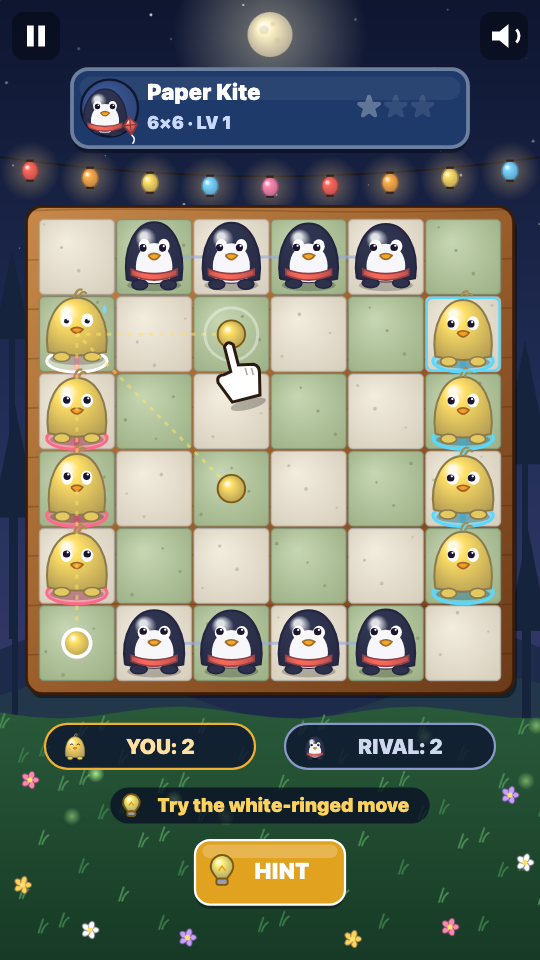 Lines of Action: In play
