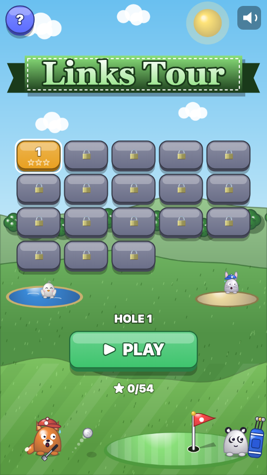 Links Tour: Choose a level
