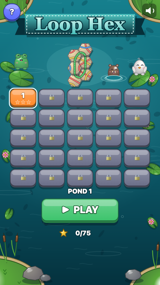 Loop Hex: Choose a level