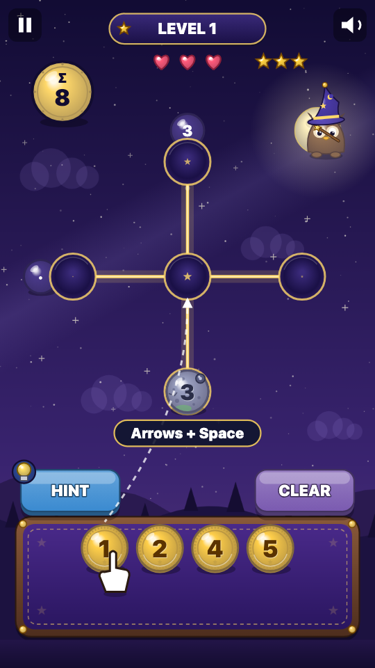 Magic Star: In play