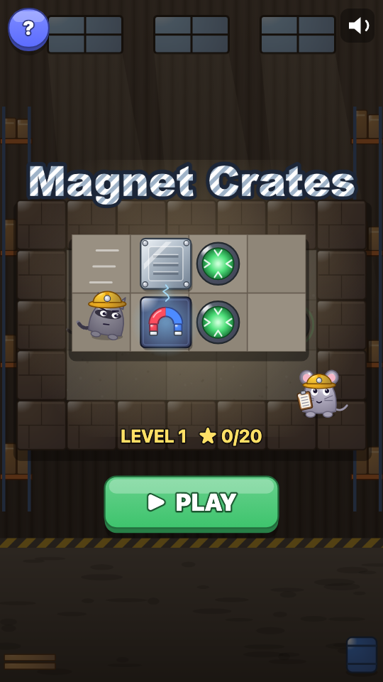 Magnet Crates: Choose a level
