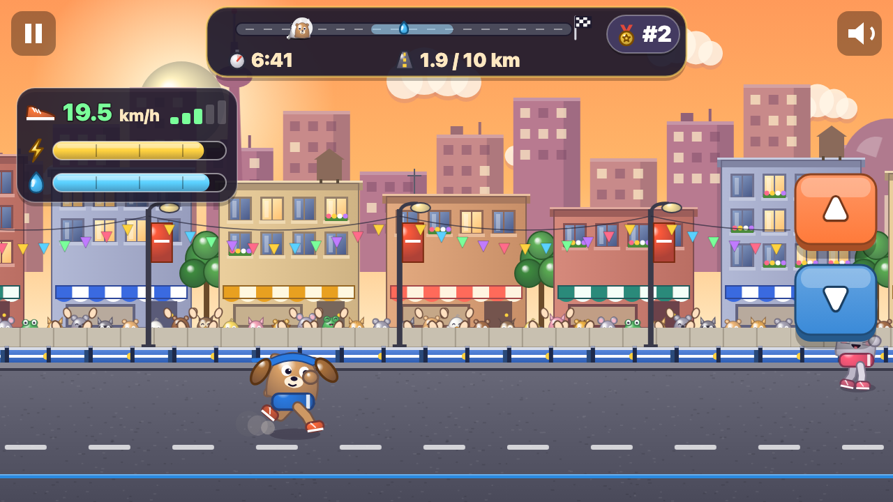 Ritmo Maratona: In gioco