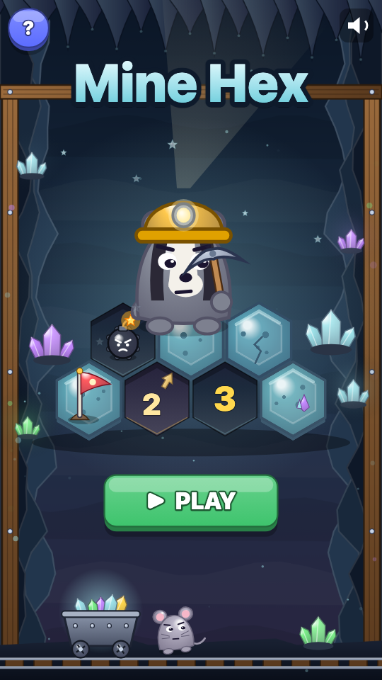 Mine Hex: Choisis un niveau