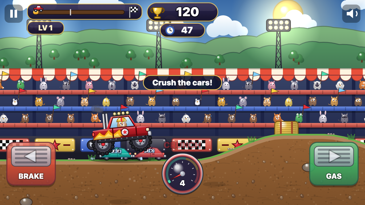 Monster Crush: In gioco