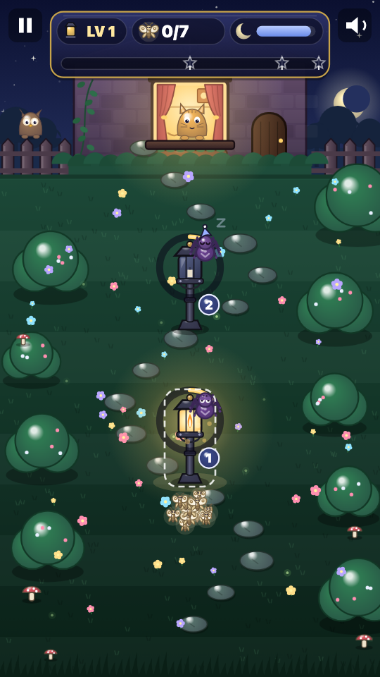 Luzes das Mariposas: Jogando