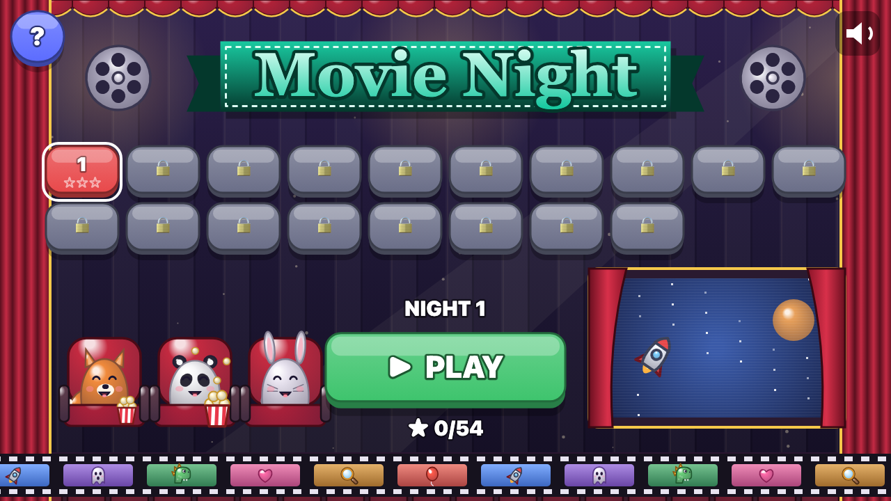 Noche de Cine: Elige un nivel