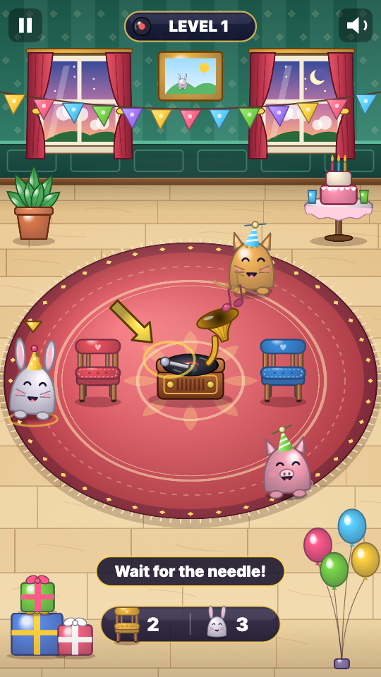 Gioco della Sedia: In gioco